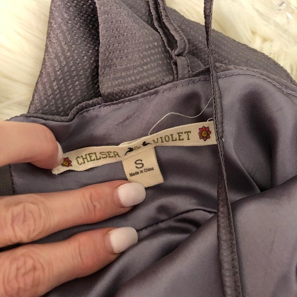 Anthro Chelsea & Violet Tiered Ruffle Dress - SM - Picture 4 of 5